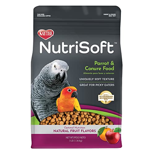 Kaytee Parrot & Conure Bird Food, 3lb