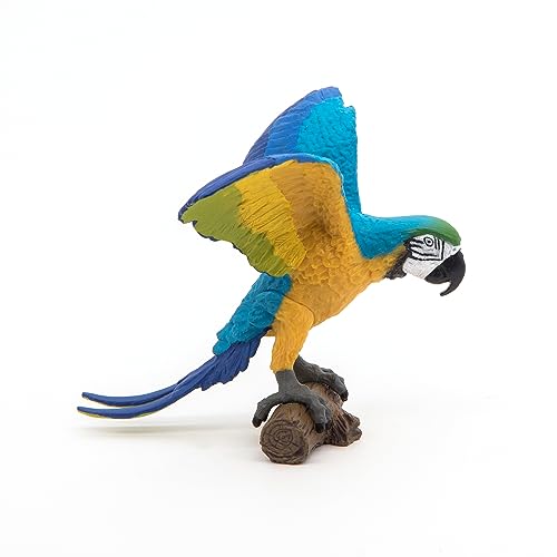 Blue Ara Parrot Collectible Figurine for Kids