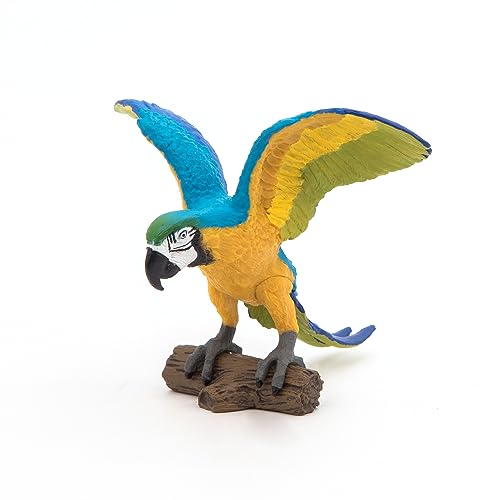 Blue Ara Parrot Collectible Figurine for Kids