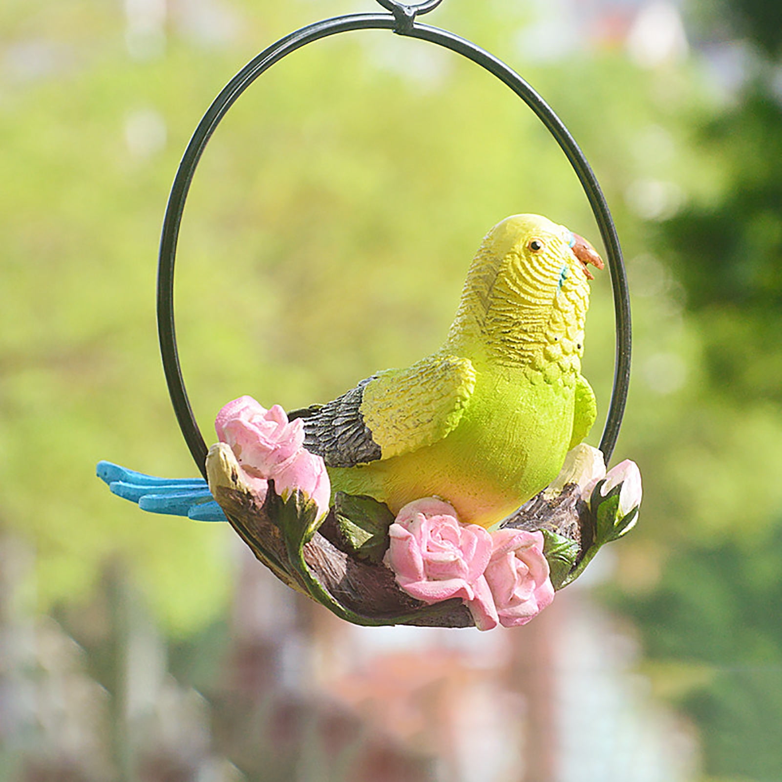 IMSHIE Parrot Decor Sculpture on Ring