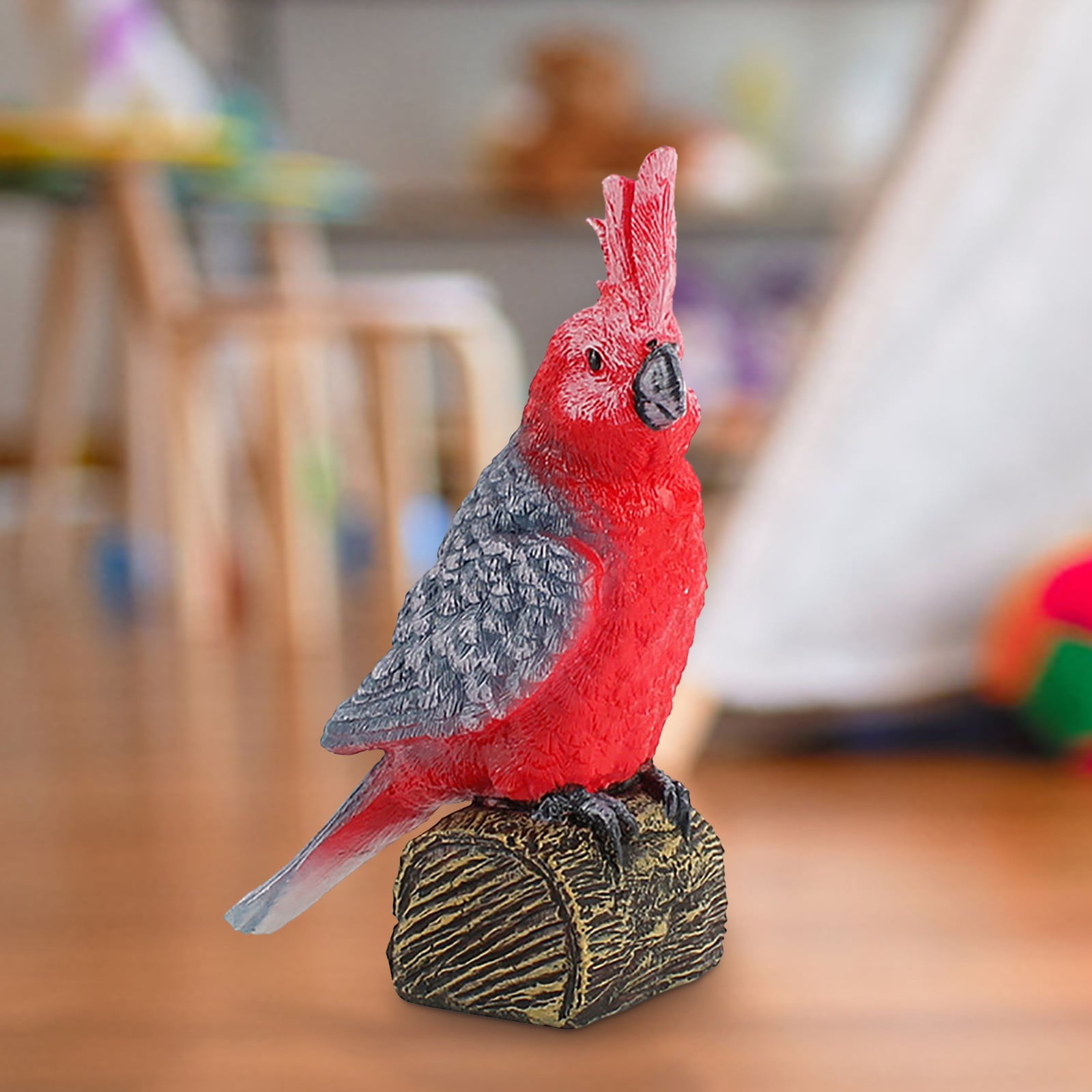 Kayannuo Static Bird Parrot Figurines for Collection & Decoration