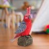 Kayannuo Static Bird Parrot Figurines for Collection & Decoration