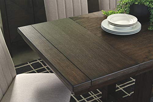 Dellbeck Extendable Rectangular Dining Table - Brown