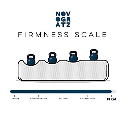 Navy Blue Boucle Convertible Futon Sofa