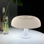 Italy Designer LED Mushroom Table Lamp - Modern Minimalist