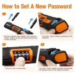 NDakter Heavy Duty Anti-Theft U Bike Lock with 4-Digit Combo