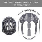 Grottico Adult Bike Helmet with Light for Mountain & Road