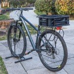 CXWXC Large Rear Bike Basket with Cargo Net