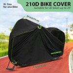 Topcrown Waterproof Outdoor Bike Cover – Protects Up to 3 Bikes