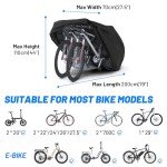 Favoto Outdoor Waterproof Bike Cover for 1 or 2 Bicycles