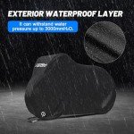 Favoto Outdoor Waterproof Bike Cover for 1 or 2 Bicycles
