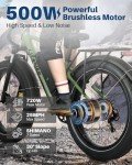 Likebike Lander 26" 500W Electric Fat Tire Mountain Bike