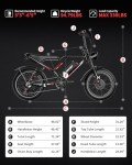 AMYET S8 3000W Electric Bike for Adults - 75+ Mile Range