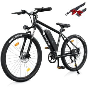 isinwheel M10 Electric Mountain Bike for Adults With 500W Motor
