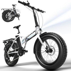 Totem Hammer Folding Electric Bike for Adults - 20" Fat Tire