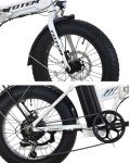 Totem Hammer Folding Electric Bike for Adults - 20" Fat Tire
