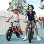 isinwheel SK14 250W Electric Bike for Kids: Great for Ages 3-8