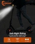 ECOROAD EC6 Electric Scooter: 19 MPH, Lightweight & Foldable