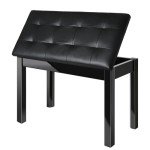 AODSK Stylish Duet Piano Bench with Storage