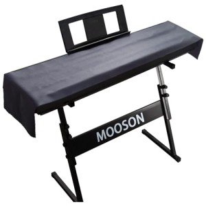 Mooson Digital Piano Dust Cover – Waterproof, Fits 61-88 Keys