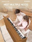 SHEIRIN SR-CH80 88-Key Digital Piano - Professional & Portable