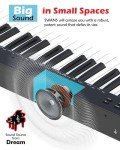 NikoMaku SWAN-S 88-Key Portable Digital Piano Set for Beginners