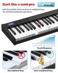 NikoMaku SWAN-S 88-Key Portable Digital Piano Set for Beginners