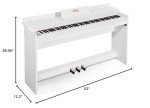 ZHRUNS ZH-309 88-Key Digital Piano - Perfect for Beginners
