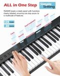 NikoMaku SWAN-S 88-Key Portable Digital Piano Set for Beginners