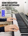 Donner DEP-10 88 Keys Digital Piano for Beginners