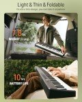 Donner DP-10 Portable 88-Key Digital Piano Bundle - Affordable