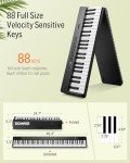 Donner DP-10 Portable 88-Key Digital Piano Bundle - Affordable