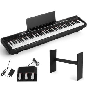 MUSTAR MDP-1500 88-Key Weighted Digital Piano - Fits All Levels