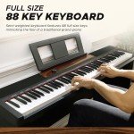 Starfavor SP-15SW 88-Key Digital Piano: Full-Size, MIDI Ready