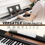 Starfavor SP-15SW 88-Key Digital Piano: Full-Size, MIDI Ready