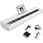 Safeplus 88-Key Digital Piano - Portable & Weighted