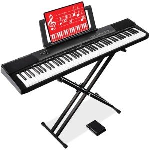 Best Choice Products SKY5484 88-Key Digital Piano Set