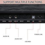 Ktaxon 88-Key Digital Piano with Bluetooth &  3-Pedal Unit
