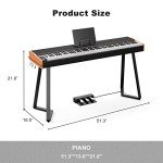 UMOMO UMO-713 88-Key Weighted Digital Piano