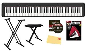 Casio CDP-S160 Digital Piano Bundle - Everything Included