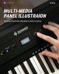 Donner SE-1 88 Key Digital Piano Bundle - Ultimate Versatility