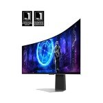 SAMSUNG 49-Inch Odyssey G9 (G95SD) Series OLED Curved Gaming Monitor, 240Hz, 0.03ms, Dual QHD, Glare Free, Smart Features, FreeSync Premium Pro, Height Adjustable Stand, LS49DG956SNXGO, 2024