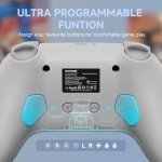 ECHTPower Switch Controller, Switch pro Controller for Nintendo Switch/Lite/OLED Controller, Wireless Gaming Controller with Hall Effect Joysticks, One Key Wake-up, Programmable, 6 Axis Gyro, Turbo