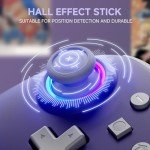 ECHTPower Wireless Switch Controller, Switch pro Controller for Nintendo Switch/Lite/OLED Controller, Gaming Controller with Hall Effect Joysticks, Wake-up, Programmable, 6 Axis Gyro, Turbo