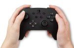PowerA Enhanced Nintendo Switch Controller Wireless - Black, Rechargeable Pro Controller for Switch, Immersive Motion Control and Advanced Gaming Buttons