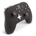 PowerA Enhanced Nintendo Switch Controller Wireless - Black, Rechargeable Pro Controller for Switch, Immersive Motion Control and Advanced Gaming Buttons