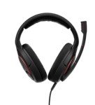 EPOS Game ONE Gaming Headset - Open Acoustic, Noise-Canceling Mic, Flip-to-Mute, XXL Plush Velvet Ear Pads, PC/Mac/Xbox/PS4/Switch/Smartphone Compatible - Black