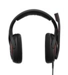EPOS Game ONE Gaming Headset - Open Acoustic, Noise-Canceling Mic, Flip-to-Mute, XXL Plush Velvet Ear Pads, PC/Mac/Xbox/PS4/Switch/Smartphone Compatible - Black
