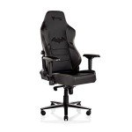 Secretlab Titan 2020 Dark Knight Gaming Chair - Reclining, Ergonomic - Comfortable Computer Chair with 4D Armrests - Headrest & Lumbar Support - Black - Leatherette