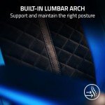 Razer Enki Pro Premium Gaming Chair: Upholstered Alcantara - All-Day Comfort - Lumbar Arch - Dual-Density Backrest - Reactive Seat Tilt & 152-Degree Recline - Memory Foam Headrest - Williams Esports